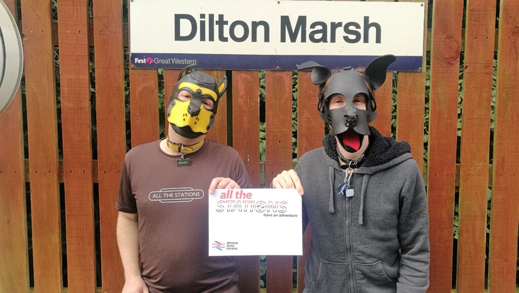 Pups at Dilton Marsh